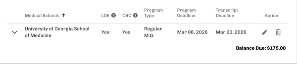 Applying to medical schools