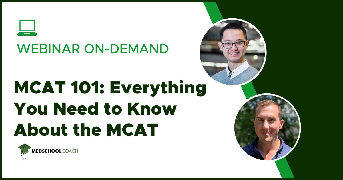 MCAT 101: Everything You Need to Know About the MCAT