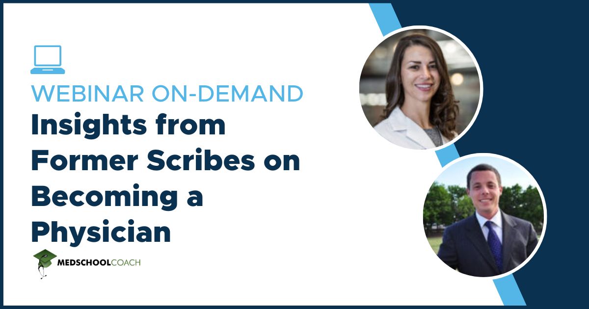 Insights from Former Scribes on Becoming a Physician