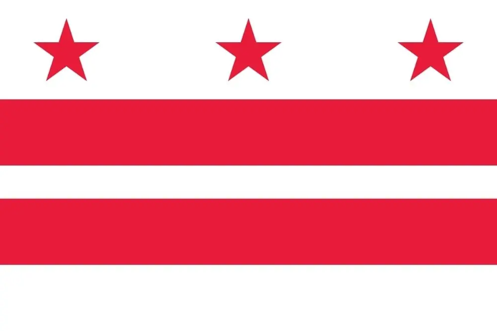 Washington D.C. Flag