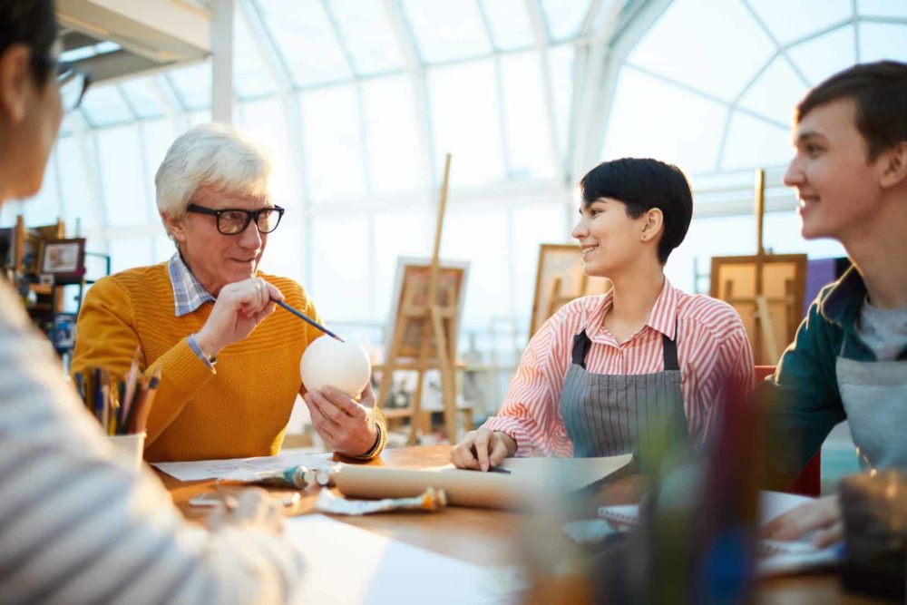 Nontraditional Students Working Together