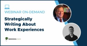 Strategically Writing About Work Experiences